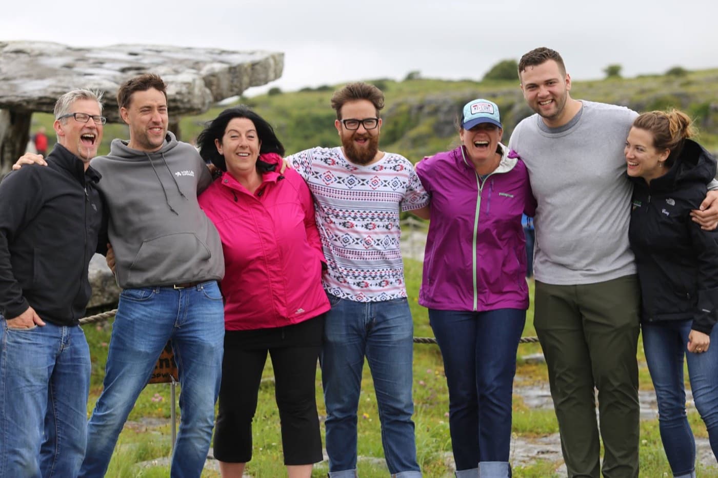 Poulnabrone Dolmen-Staff 2016